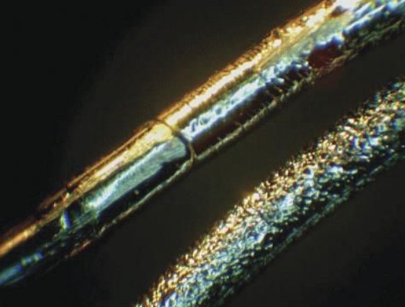 Silica contamination and grain boundary slippage